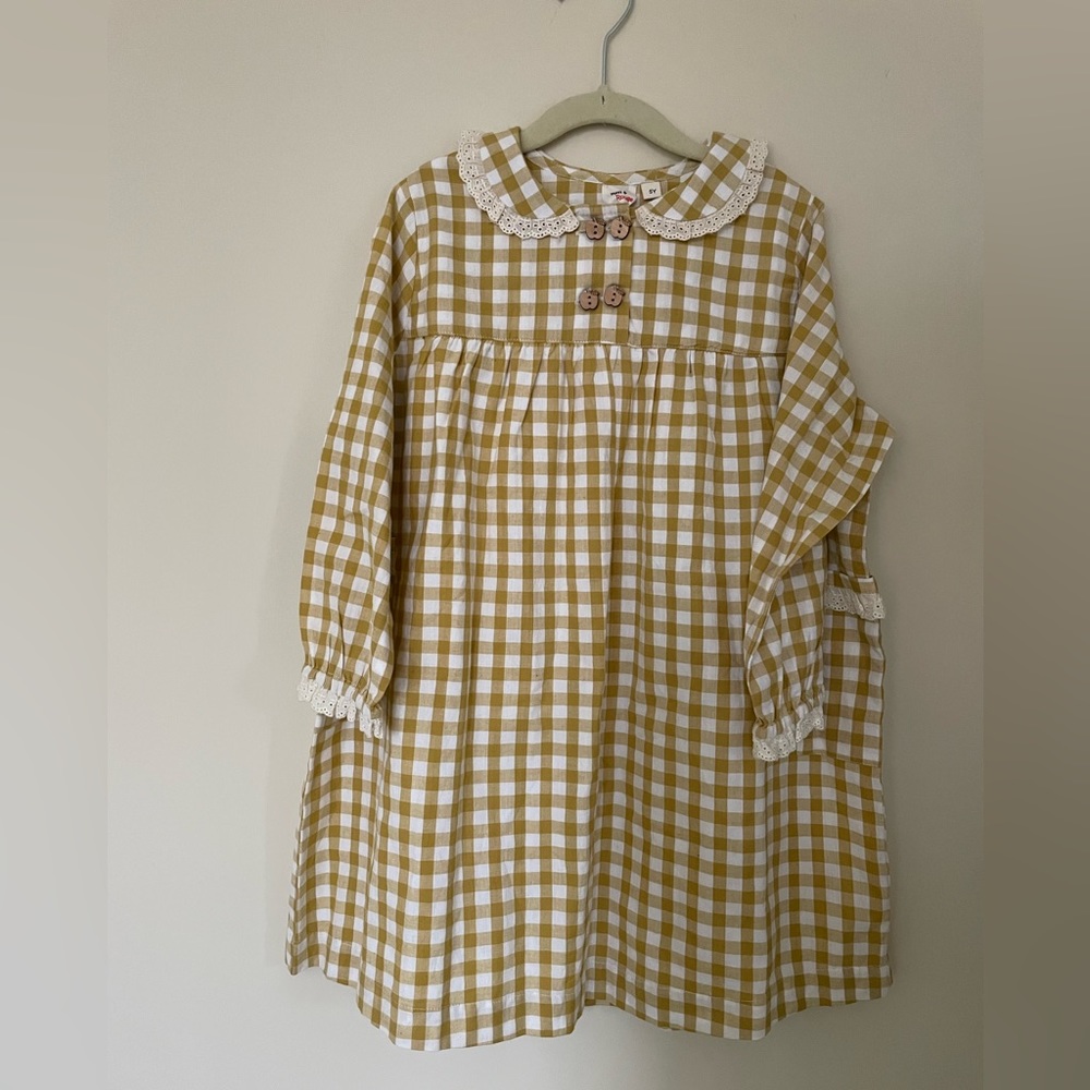 New! Ren and Rouge Gingham Dress